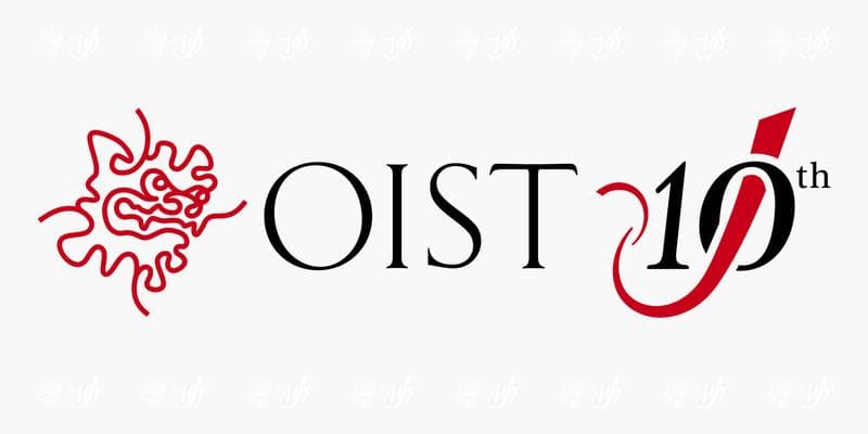 OIST10周年記念ロゴの発表