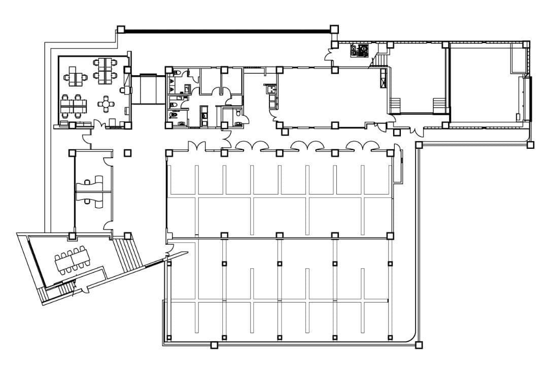 Floor plan of Lab 3 Level C